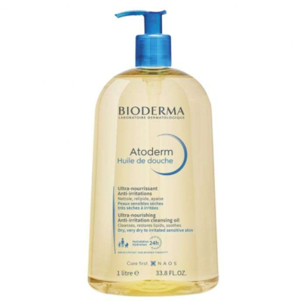 BIODERMA - Atoderm huile de douche 1l