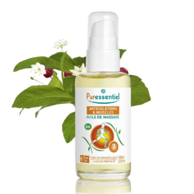PURESSENTIEL - Articulation et muscles huile de massage