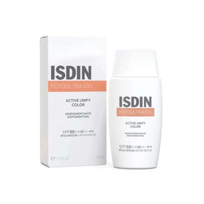ISDIN - Fotoultra 100 isdin active unify color fusion fluid