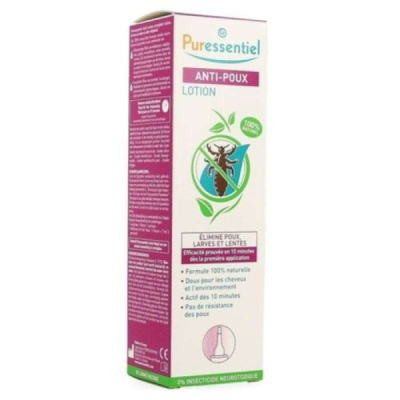 PURESSENTIEL - Anti poux lotion 100 ml | DERMO