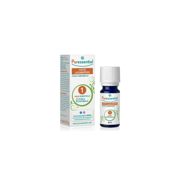 PURESSENTIEL - Huile essentielle ciste ladanifere bio 5ml