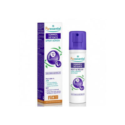 PURESSENTIEL - Sommeil detente spray aerien 12 huiles