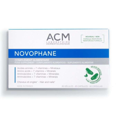 ACM - Novophane ongles et cheveux 60 gelules | DERMO