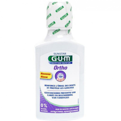GUM - Bain de bouche ortho 300 ml ref 3090 | DERMO