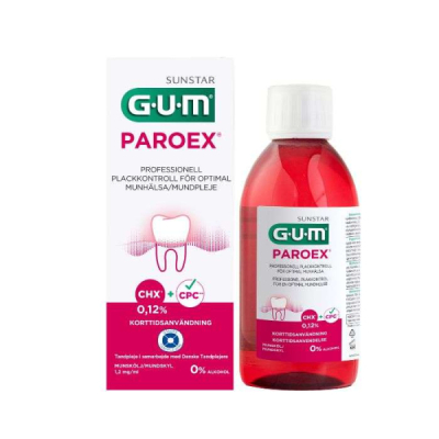GUM - Bain de bouche paroex 300 ml ref 1784 | DERMO