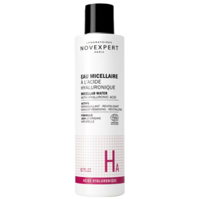 NOVEXPERT - Eau micellaire acide hyaluronique 200 ml | DERMO