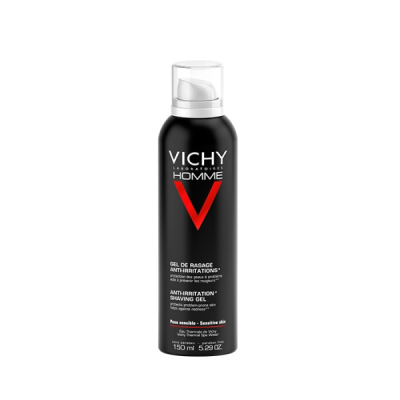 VICHY - Homme gel de rasage anti-irritations 150 ml | DERMO