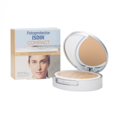 ISDIN - Fotoprotector compact arena spf 50+ 10 g | DERMO