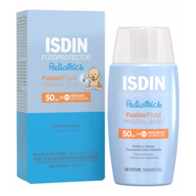 ISDIN - Fotoprotector pediatrics fusion fluid mineral baby