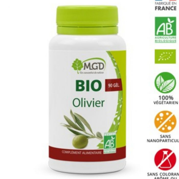 MGD NATURE - Olivier bio 90 gelules