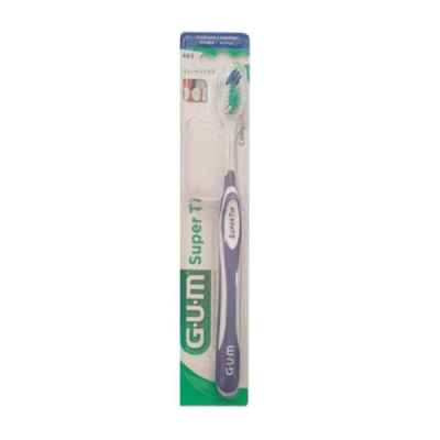 GUM - Brosse a dents super tip medium ref 463 | DERMO