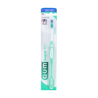 GUM - Brosse a dents super tip medium ref 463 | DERMO