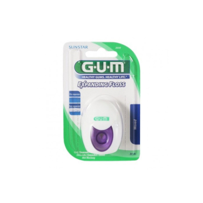 GUM - Fil dentaire expanding floss ref 2030 | DERMO