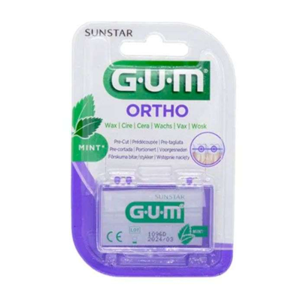 GUM - Cire de protection orthodonique mentholee ref 724