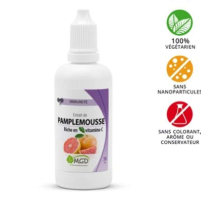 MGD NATURE - Extrait de pepins de pamplemousse 50 ml | DERMO