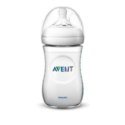 AVENT - Biberon natural response 3mois + 260 ml 9 oz | DERMO