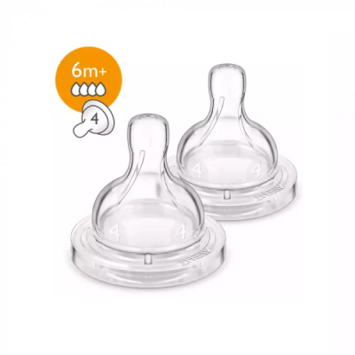 AVENT - Classique 2 tetines-6m+ / 4t | DERMO
