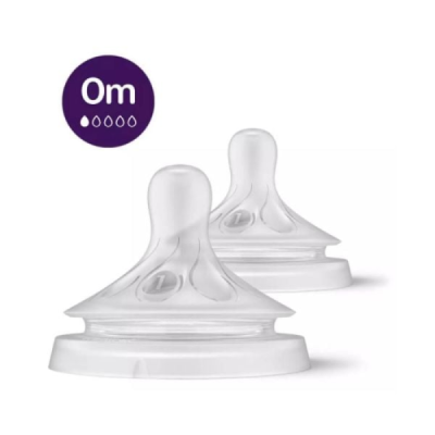 AVENT - Tetine natural response 0m debit 1 | DERMO