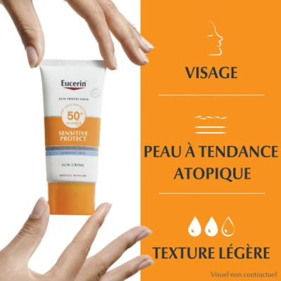 EUCERIN - Sun sensitive protect creme spf50+ 50 ml | DERMO