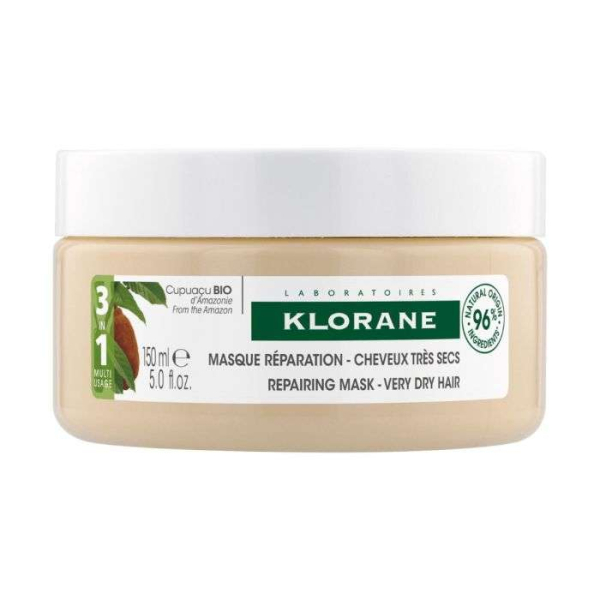 KLORANE - Masque reparation au beurre de cupuacu 150 ml