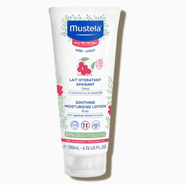 MUSTELA - Lait hydratant apaisant peau tres sensible tube 200 ml