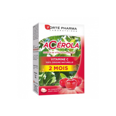 FORTE PHARMA - Acerola 60 comprimes | DERMO