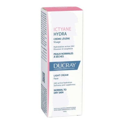 DUCRAY - Ictyane hydra creme legere visage 40 ml | DERMO