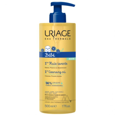 URIAGE - Bebe 1ère huile lavante 500 ml | DERMO