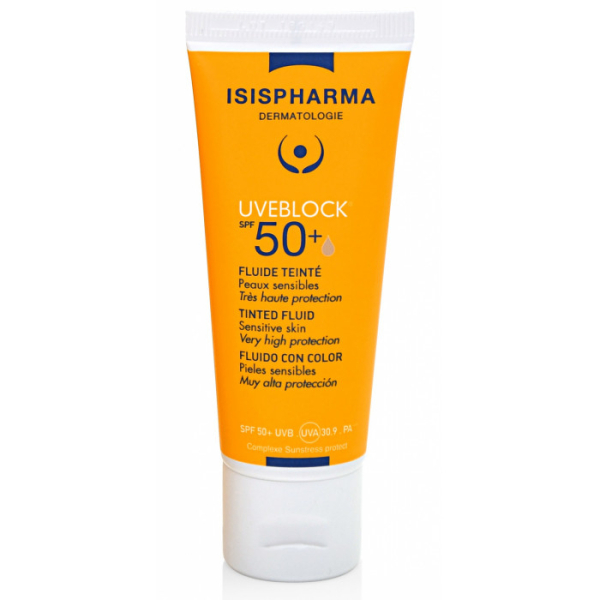 ISISPHARMA - Uveblock fluide teinte spf 50+ claire 40 ml
