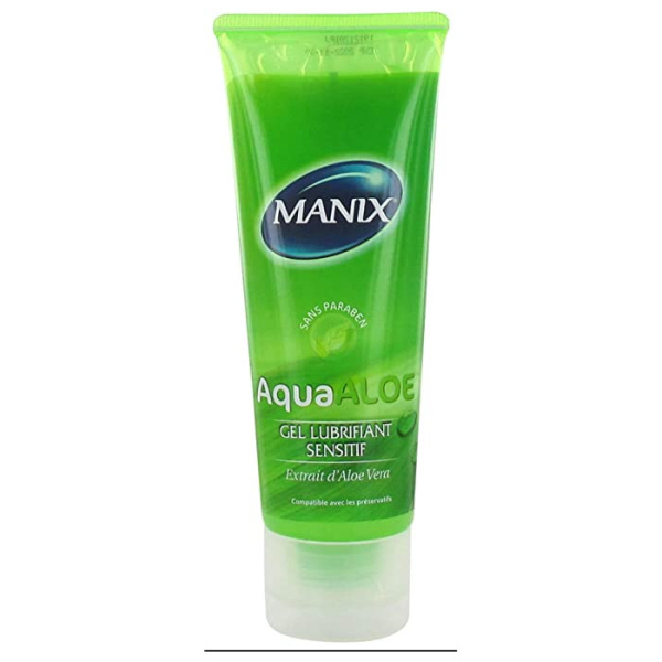 MANIX - Aqua aloe gel lubrifiant sensitif 80ml