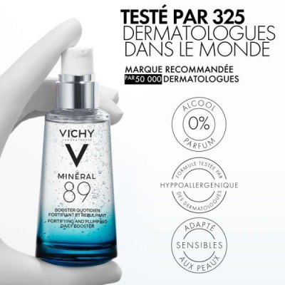 VICHY - Mineral 89 serum fortifiant 50 ml | DERMO