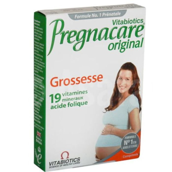 VITABIOTICS - Pregnacare original grossesse 30 cps