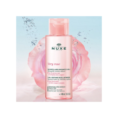 NUXE - Very rose eau micellaire apaisante 3 en 1 400 ml