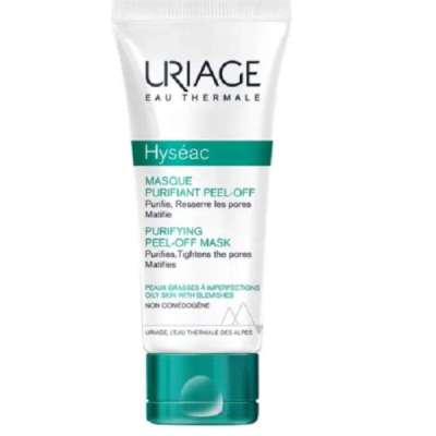 URIAGE - Hyseac masque purifiant peel off doux 50 ml | DERMO