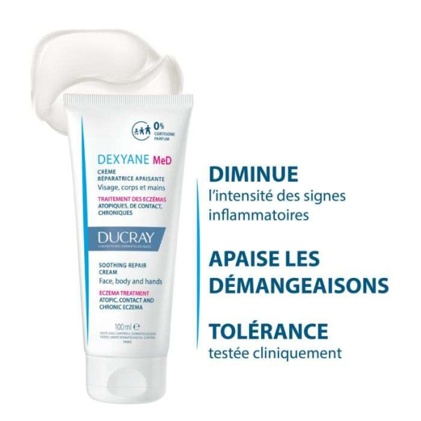 DUCRAY - Dexyane med creme reparatrice apaisante 100ml