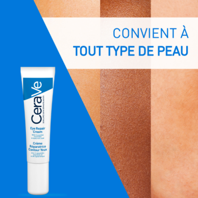 CERAVE - Creme reparatrice contour yeux 14 ml | DERMO