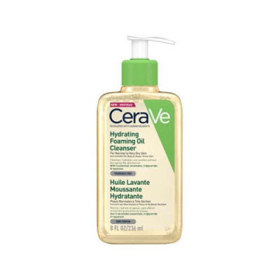 CERAVE - Huile lavante moussante hydratante 236 ml | DERMO