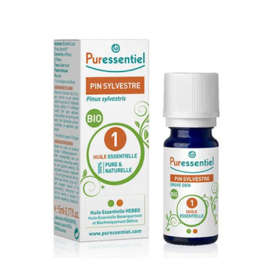 PURESSENTIEL - Huile essentielle pin sylvestre 5 ml | DERMO