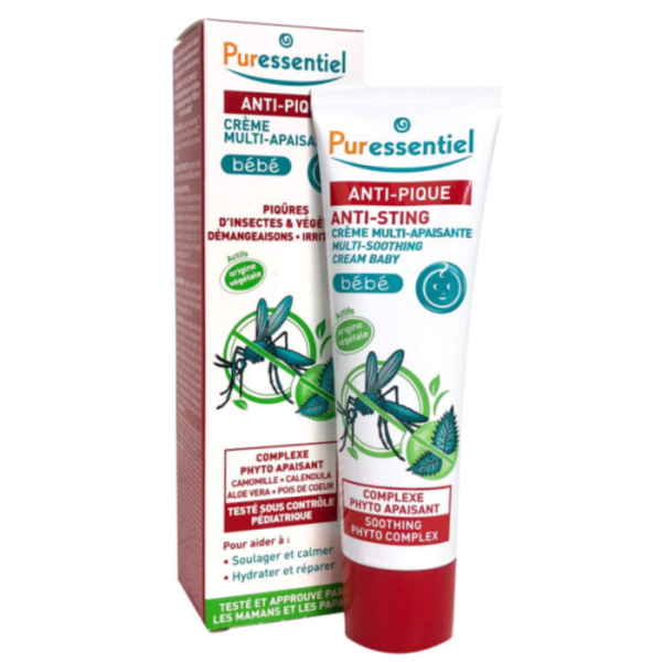 PURESSENTIEL - Anti pique creme multi apaisante bebe 30ml