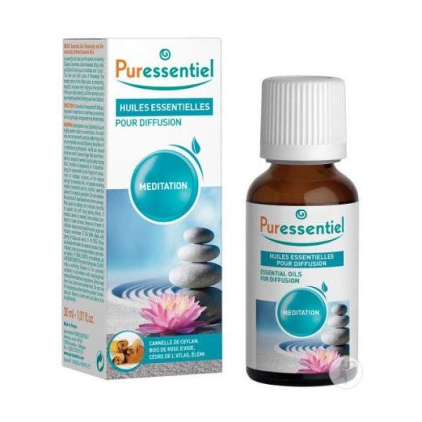 PURESSENTIEL - Huile essentielle pour diffusion meditation 30 ml
