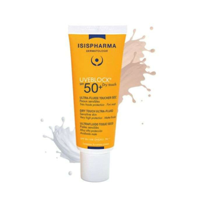 ISISPHARMA - Uveblock ultra fluide spf 50 dry touch teinte