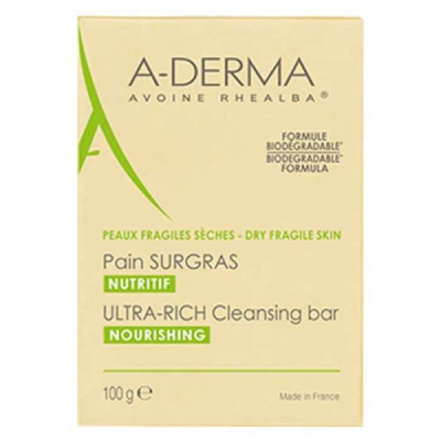 A-DERMA - Pain surgras nutritif ultra riche 100g | DERMO