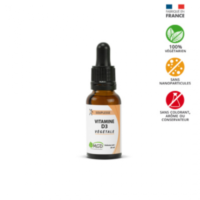 MGD NATURE - Souplesse vitamine d3 20ml | DERMO