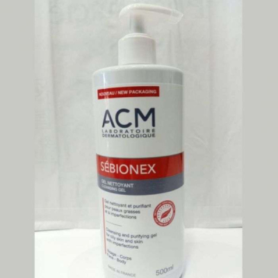 ACM - Sebionex gel nettoyant 500 ml | DERMO