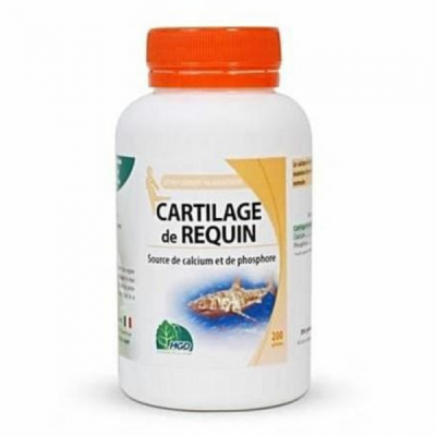 MGD NATURE - Cartilage de requin 200 gelules | DERMO