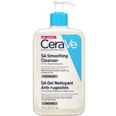 CERAVE - Sa gel nettoyant anti rugosites 473 ml | DERMO