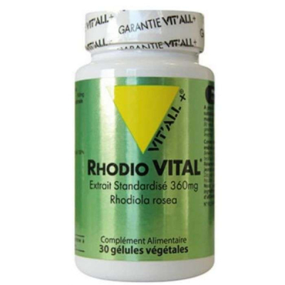 VIT'ALL+ - Rhodio vital 360 mg 30 gelules | DERMO