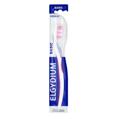 ELGYDIUM - Brosse a dents basic medium | DERMO