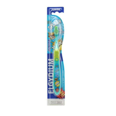 ELGYDIUM - Brosse a dents junior souple 7 a 12 ans | DERMO