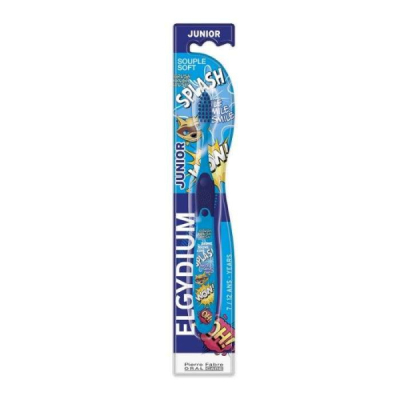 ELGYDIUM - Brosse a dents junior souple 7 a 12 ans | DERMO